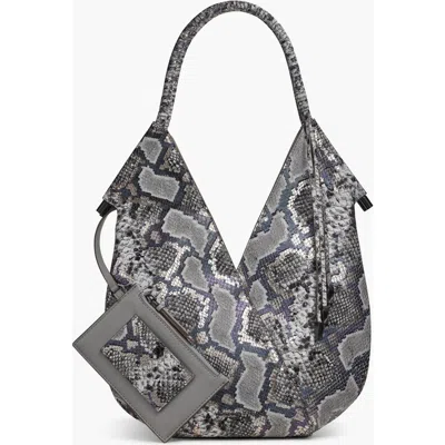 Donna Karan New York Baldwin Small Python Shoulder