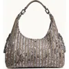 Donna Karan New York Bellerose Pieced Multi Python Hobo