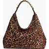 Donna Karan New York Belmore Leopard Small Shoulder