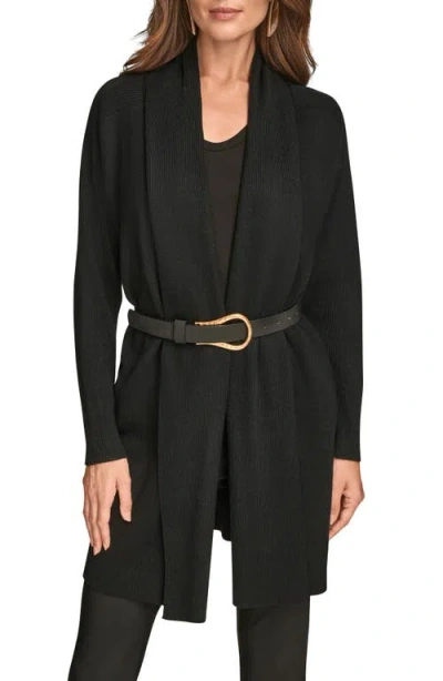 DONNA KARAN DONNA KARAN NEW YORK BELTED CARDIGAN
