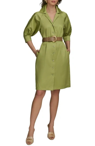 Donna Karan New York Belted Shirtdress