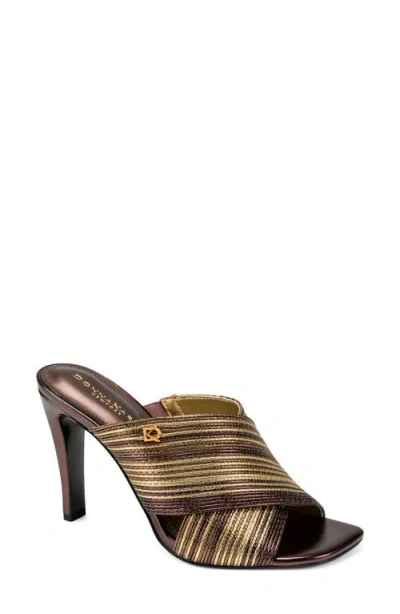 Donna Karan New York Breigh Slide Sandal In Brown