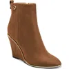 Donna Karan New York Donna Wedge Bootie In Animal Print