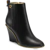 Donna Karan New York Donna Wedge Bootie In Black