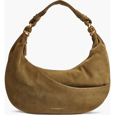 Donna Karan New York Gabardine Suede Shoulder