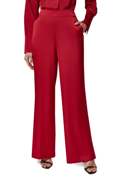 Donna Karan New York High Waist Wide Leg Pants In Multi