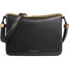 Donna Karan Jericho Flap Shoulder With Sculpted Hardware