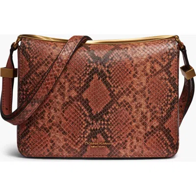 Donna Karan New York Jericho Snake Shoulder In Purple