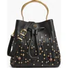 Donna Karan New York Lawrence Beaded Lasercut Bucket