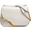 Donna Karan New York Malverne Crossbody Bag In Brilliant White