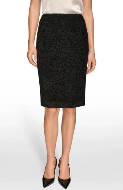 DONNA KARAN DONNA KARAN NEW YORK METALLIC PENCIL SKIRT