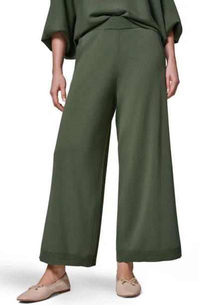 Donna Karan New York Milano Stitch Knit Pants In Gray