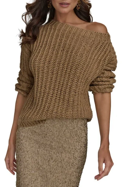 Donna Karan New York Open Stitch Sweater