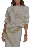 Donna Karan New York Open Stitch Sweater