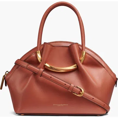 Donna Karan New York Oxford Crossbody In Red