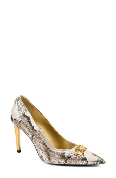 Donna Karan New York Panthia Pointed Toe Pump In Animal Print