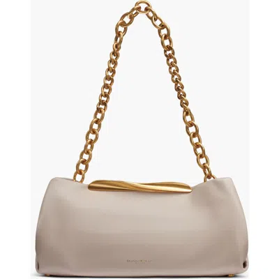 Donna Karan New York Poplin Clutch In Red