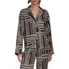Donna Karan New York Print Button-up Shirt