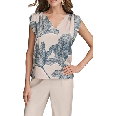 Donna Karan New York Print Sleeveless Top