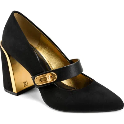 Donna Karan New York Rosey Mary Jane Pointed Toe Pump In Multi