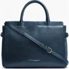 Donna Karan New York Roslyn Solid+suede Satchel