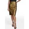 Donna Karan New York Sequin Pencil Skirt