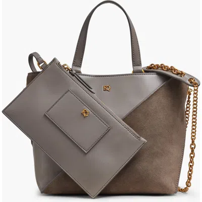 Donna Karan New York Setauket Crossbody In Gray