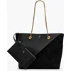 Donna Karan New York Setauket Solid+suede Tote