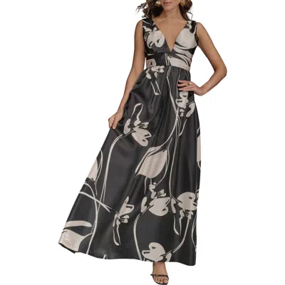 DONNA KARAN DONNA KARAN NEW YORK SLEEVELESS BALLGOWN