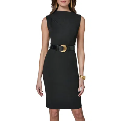 Donna Karan New York Sleeveless Sheath Dress In Multi