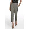 Donna Karan New York Slim Fit Ankle Pants In Gray