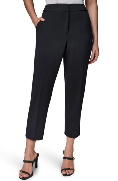 Donna Karan New York Slim Leg Ankle Pants In Black