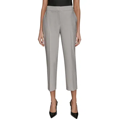 Donna Karan New York Slim Leg Ankle Pants In Gray