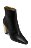 Donna Karan New York Sofia Block Heel Bootie In Black