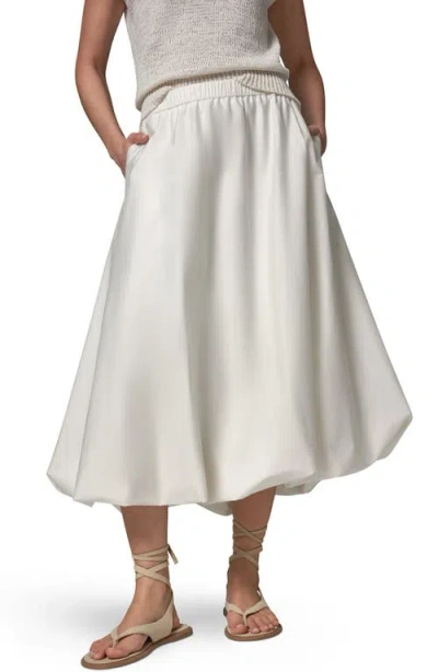 Donna Karan New York Stretch Poplin Bubble Skirt In Multi