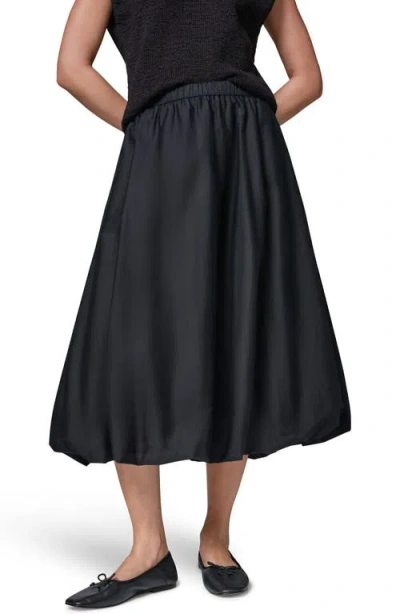 Donna Karan New York Stretch Poplin Bubble Skirt In Multi