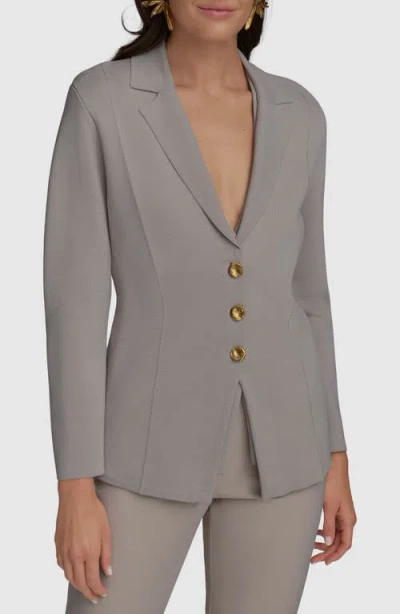 Donna Karan New York Sweater Jacket In Clay