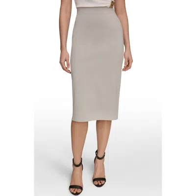 Donna Karan New York Sweater Pencil Skirt In Neutral