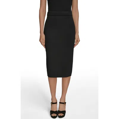 Donna Karan New York Sweater Skirt In Black