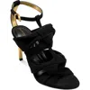 Donna Karan New York Synnove Ankle Strap Sandal In Black