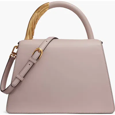 Donna Karan New York Tulle Satchel In Gray