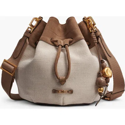 Donna Karan New York Weekend Bucket In Orange