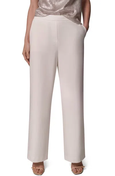 Donna Karan New York Wide Leg Pants In Neutral