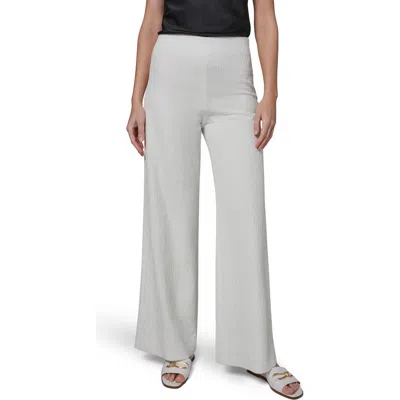 Donna Karan New York Wide Leg Pants In Gray