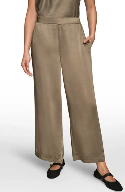 Donna Karan New York Wide Leg Pants In Green