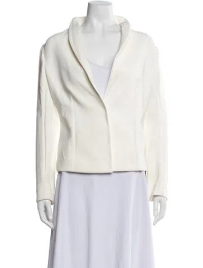 Pre-owned Donna Karan Nylon Blazer In Neutral