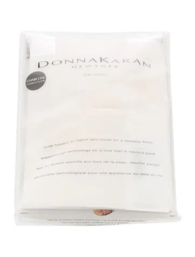 Pre-owned Donna Karan Nylon Hosiery In Black