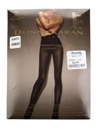 Pre-owned Donna Karan Nylon Hosiery W/tags In Brown