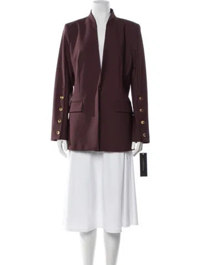 Pre-owned Donna Karan Nylon Jacket In Purple