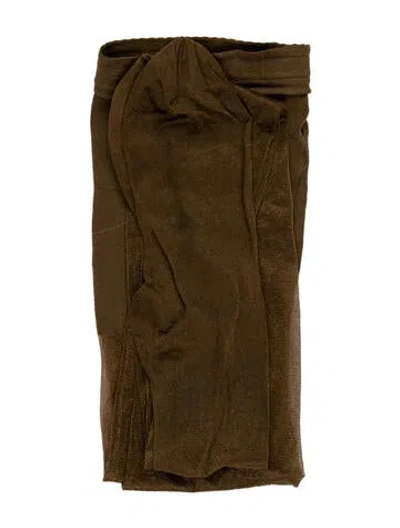 Pre-owned Donna Karan Nylon Stockings In Brown